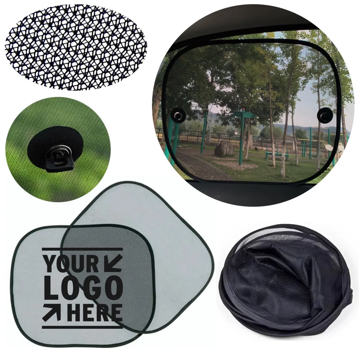 Car Window Sun Shade Car Accessories Side Sun Glare UV Rays Protection