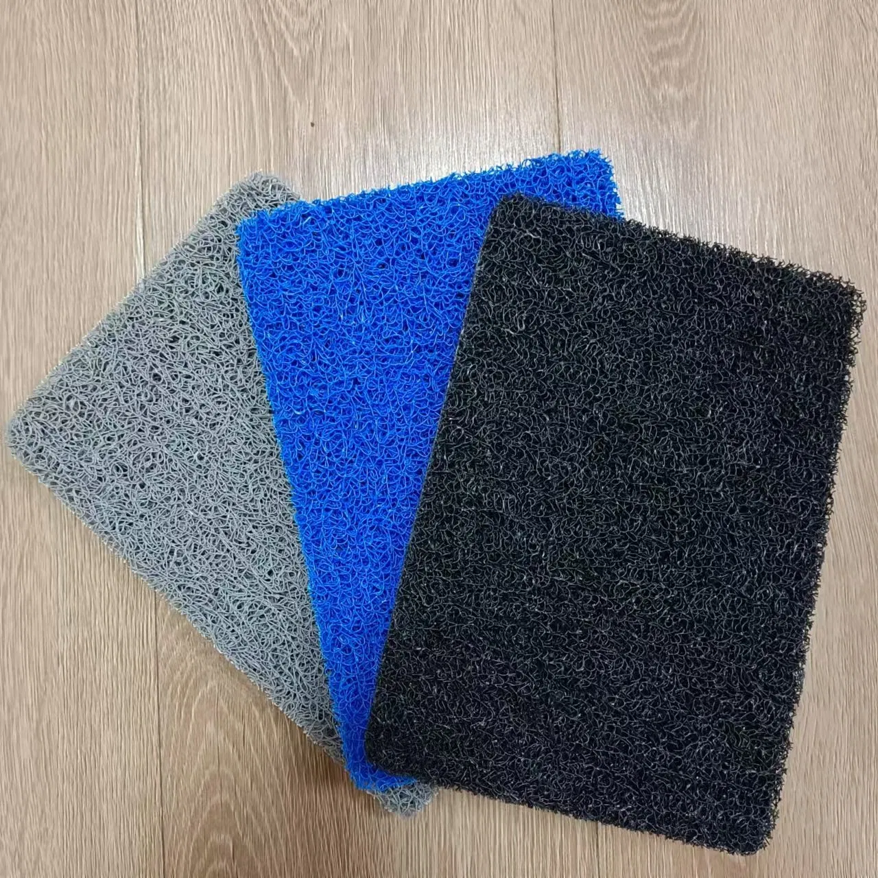 Waterproof PVC Coil Car Mat with Nail Backing for Comfort