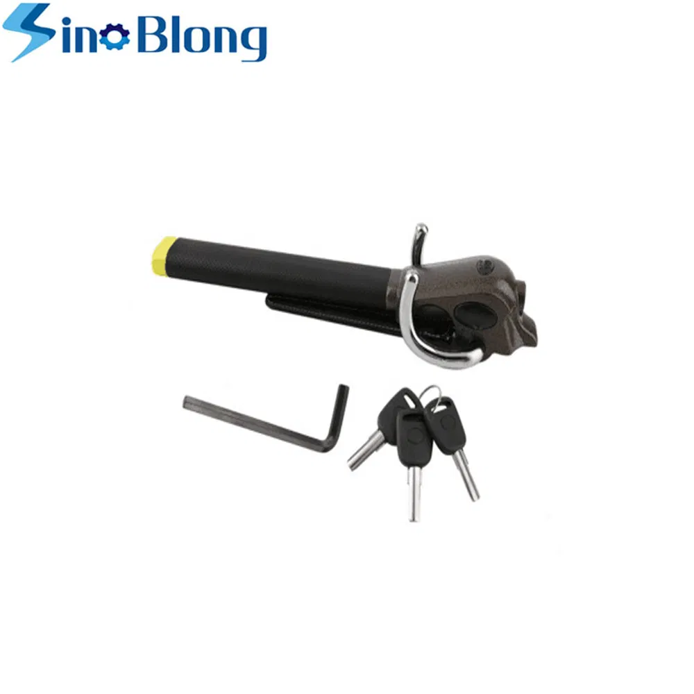 Anti Theft Protection T-Locks Foldable Automobile Wheel Steering Lock for Car Accessories