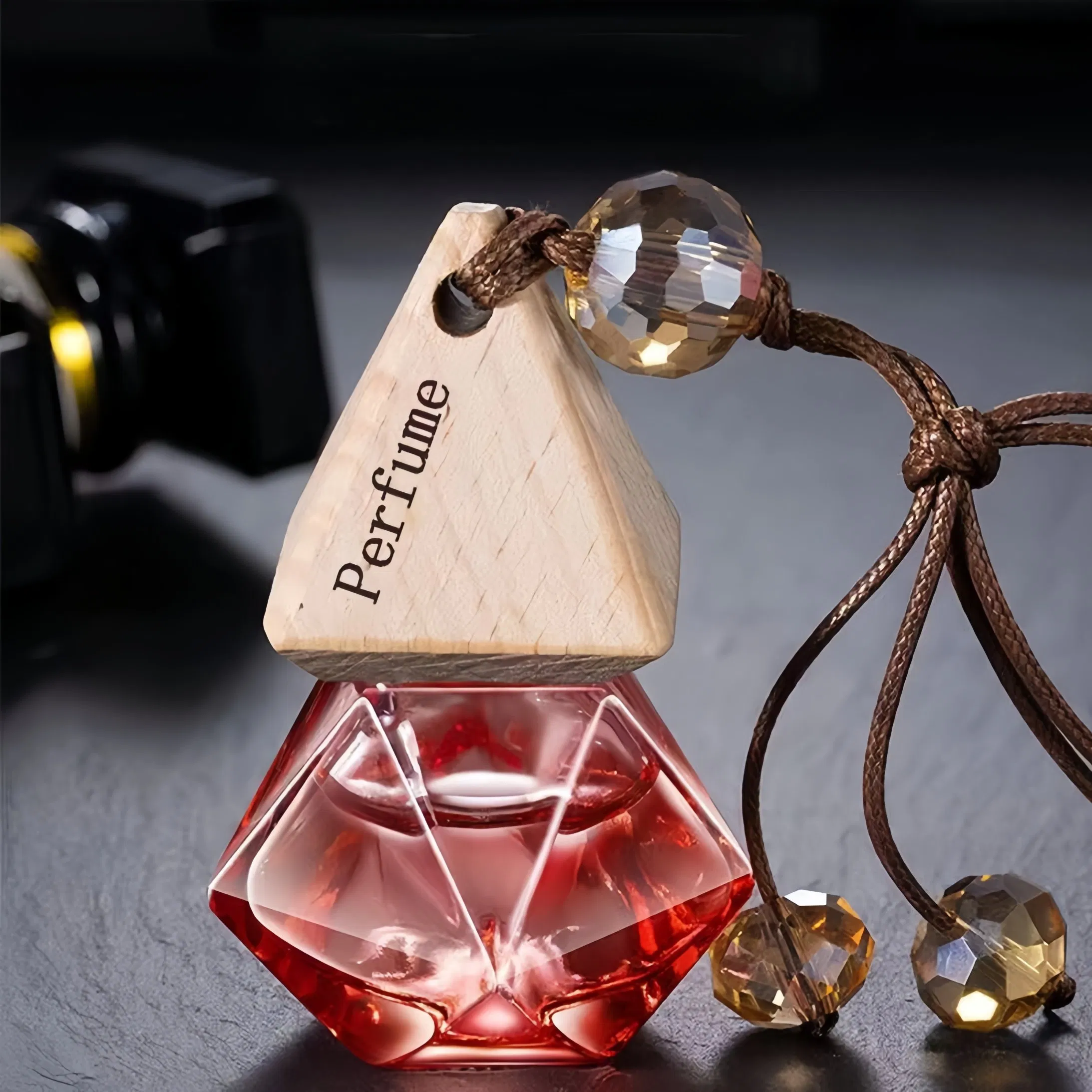 Hanging Car Air Freshener Luxury Organic Toxin-Free Alcohol-Free Pet Friendly Perfume Interior Accessory for Fresh Aroma Long Lasting Fragrance up to 45+Days