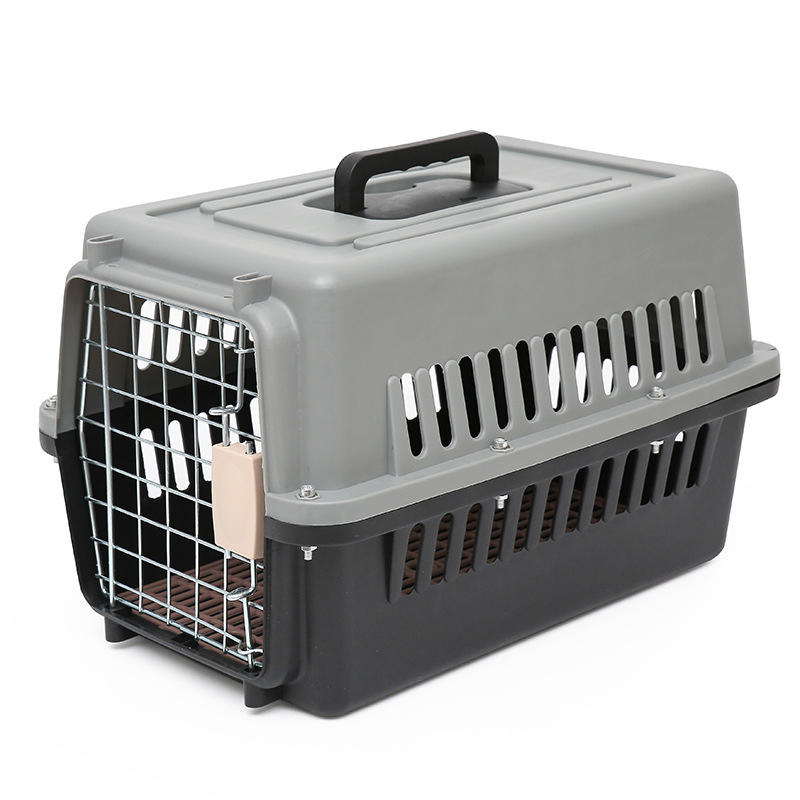 Portable Pet Carrier Travel Plastic Dog Pet Cages Carriers Car Travel Accessories