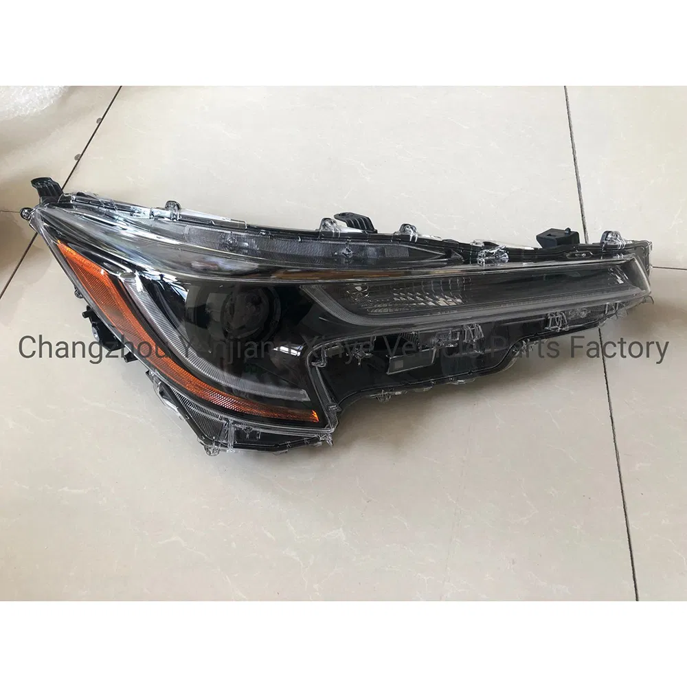 Tyj Factory Sale Auto Lamps Car Lighting Front Lamps for Toyota Corolla 2020 USA Le/Xle Headlamps LED Headlight Automotive Accessories