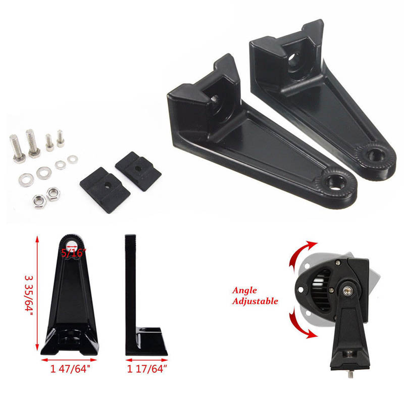 Custom Fasteners New Energy Product Outdoor Travel Car Solar Lamp Stainless Steel Mounting Bracket for Car Accessories