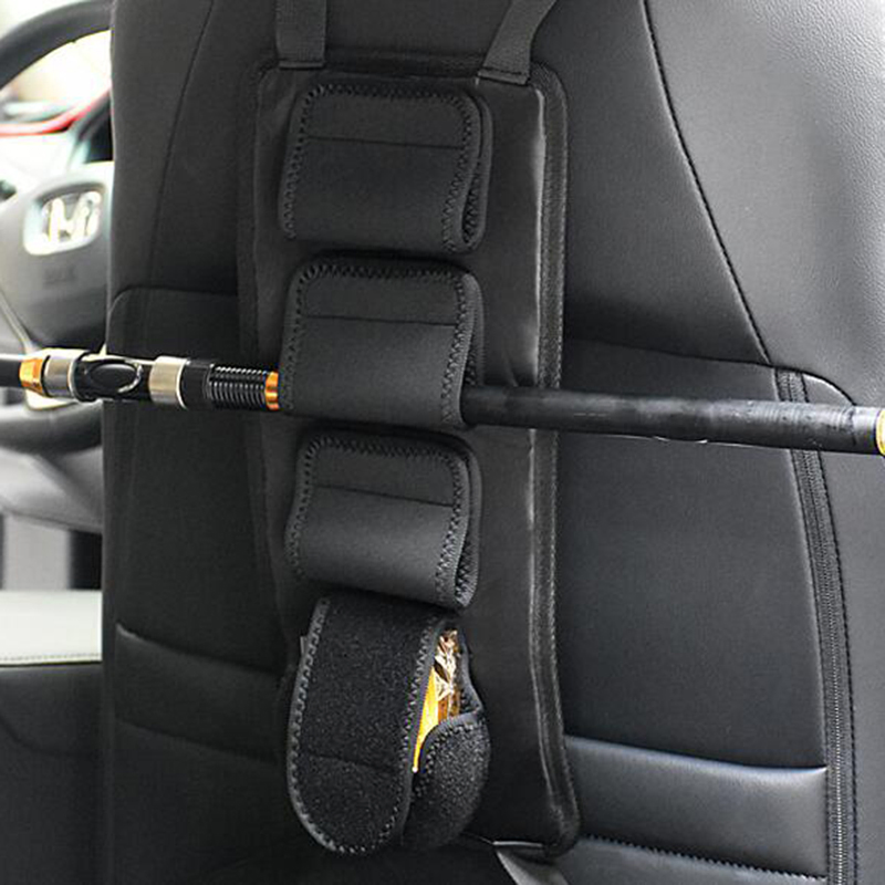 Car Backseat Fishing Rod Holder Organizer Storage Travel Accessories and Gear Bl15192
