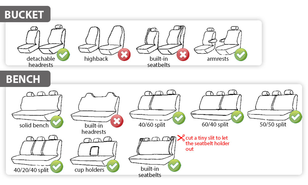 Car Interior Accessories Jacquard Cloth and Single Mesh Universal Well-Fit Car Seat Cover