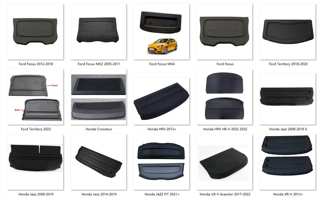 Car Rear Parcel Shelf 4