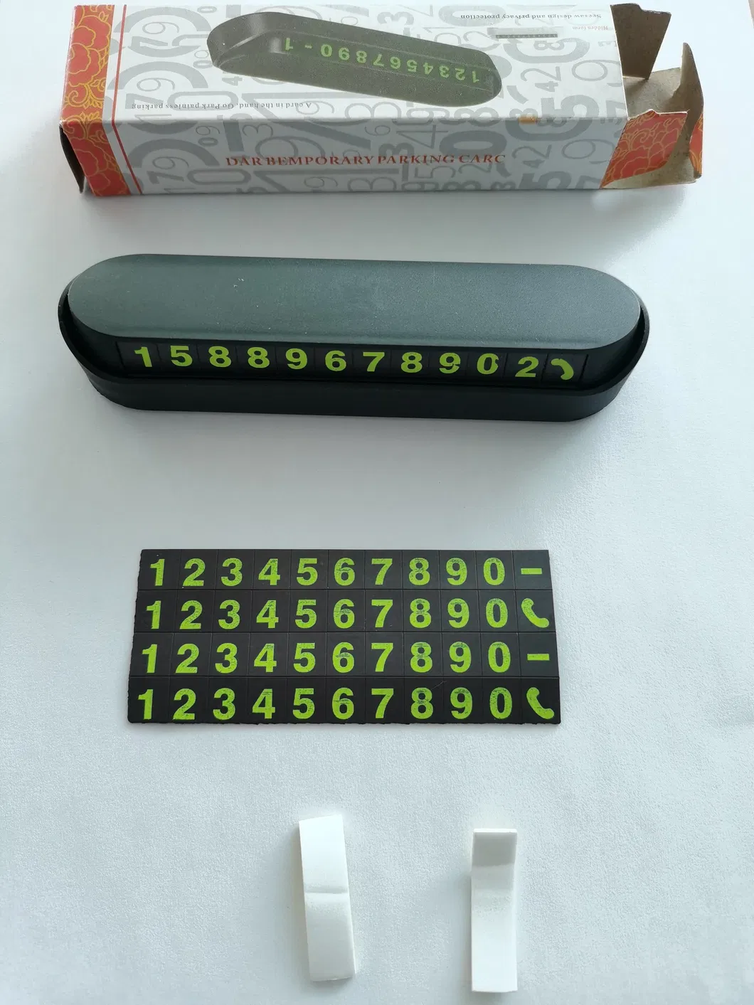 Parking Number Card 4