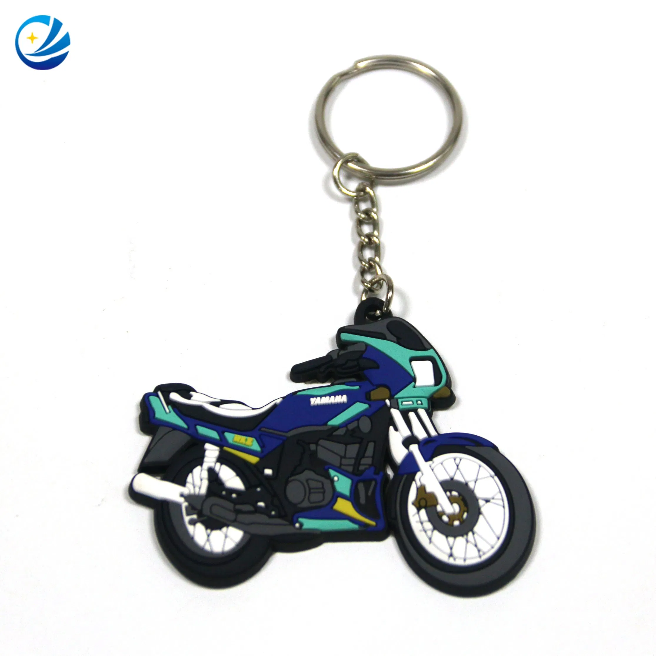 Wholesale Custom Logo 2D/ 3D Souvenir Silicon Key Ring Designer Car Decoration Accessories Soft Plastic PVC Rubber Keychain for Promotional Gifts