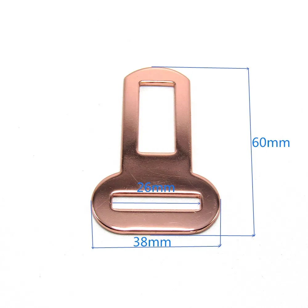 Good Quality Metal Pet Dog Travel Car Safety Buckle Strong Seat Belt Buckle Pet Accessories