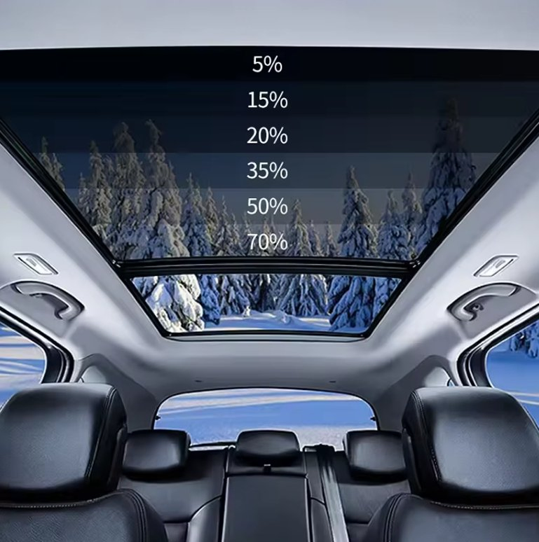 Car Accessory High Heat Insulation No Yellowing Self-Healing Pet Window Film