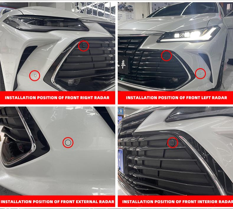 for Toyota Upgrade Car Accessories OEM Front Rear Parking Sensor System