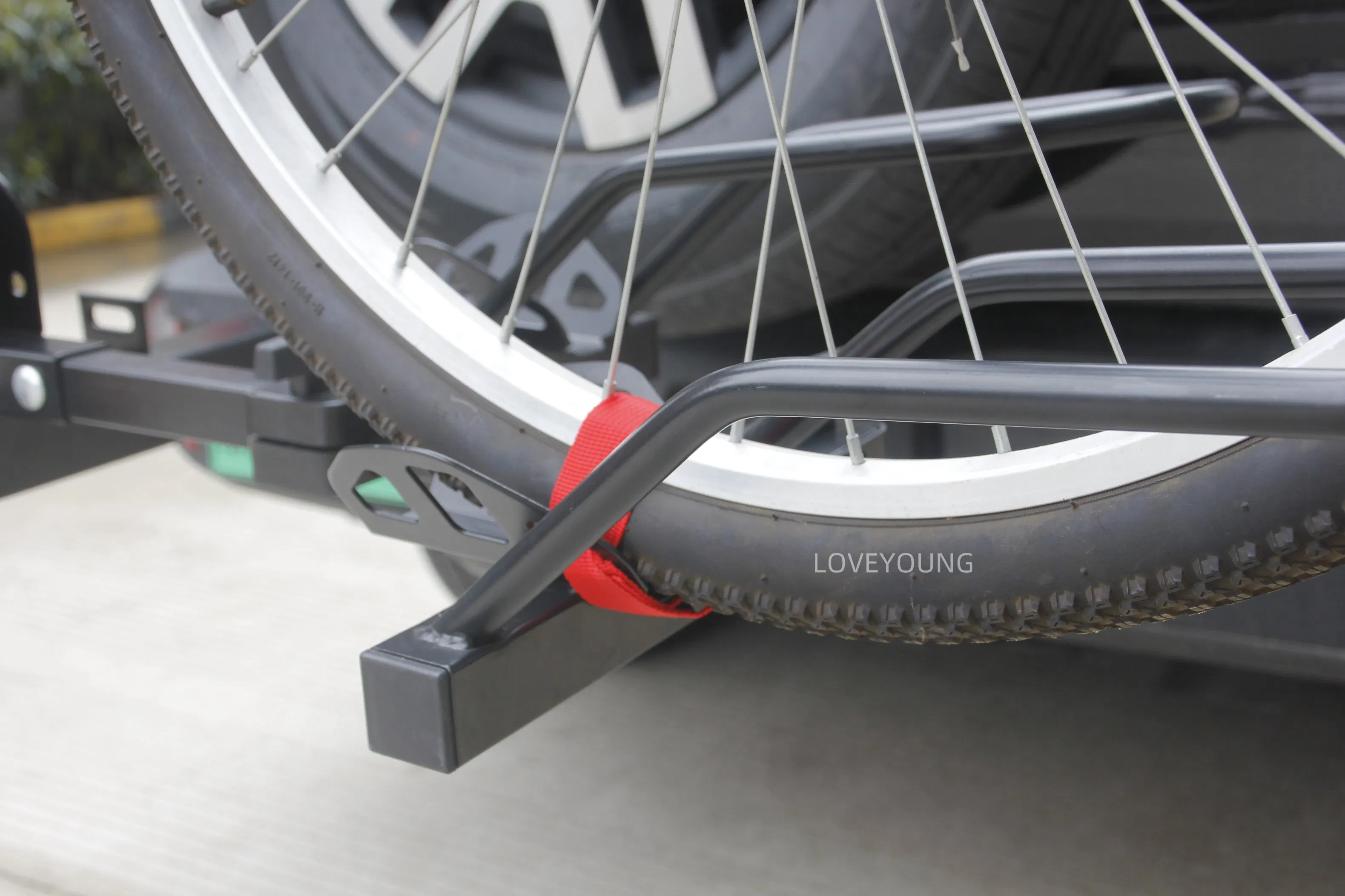 Car Bicycle Rack Outdoor Camping Rear Travel Bike Carrier 2 Bikes Accessories