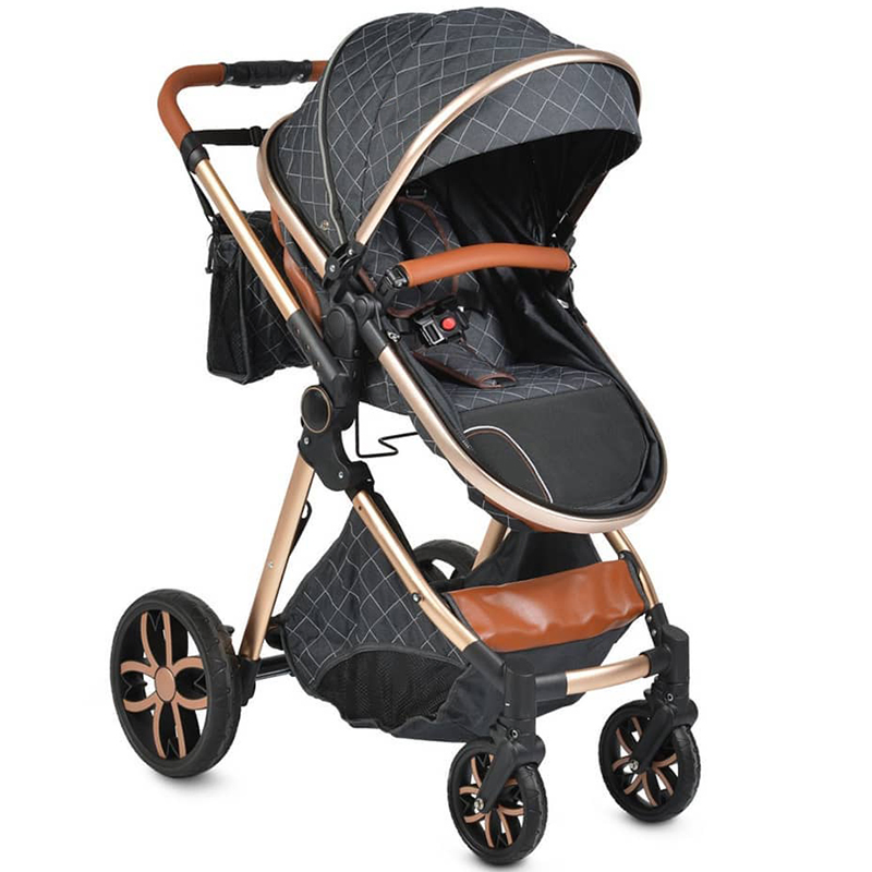 Turkey Portable Travel Luxury Iron Pram Germany 4 Baby Stroller 3 in 1 with Car Seat Accessories