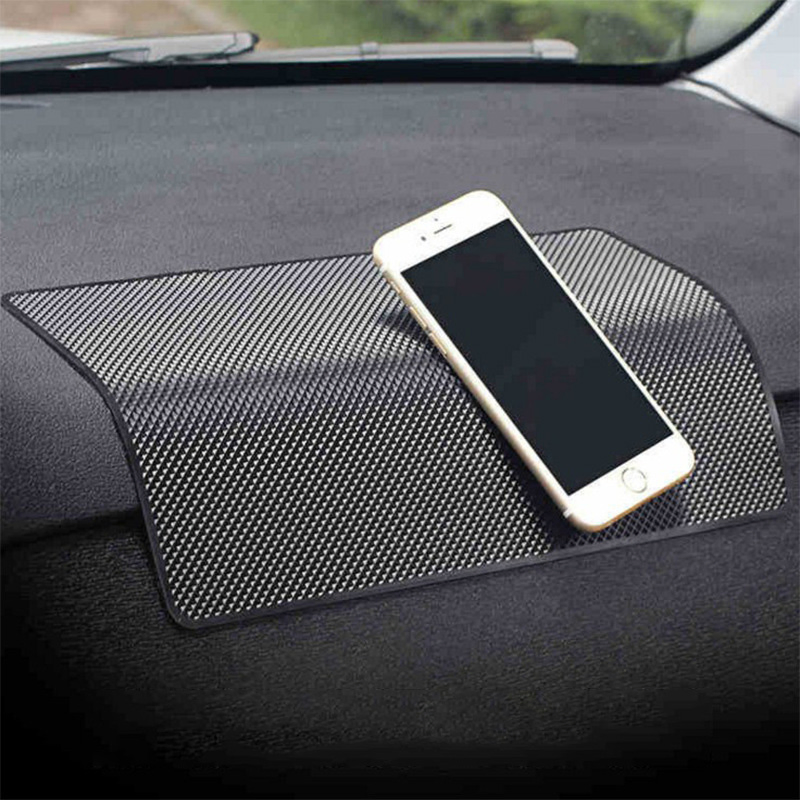 Non Skid Anti Slip Car Auto Parts Universal Rubber Car Mat Anti-Skid Mat for Cars Mobile Phone Car Accessories Silicone Interior Storage Pad