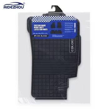 New Mould Factory Price Durable Car Interior Accessory 2D Latex Car Floor Mats with Logo for BMW I3 Extender EV 2019