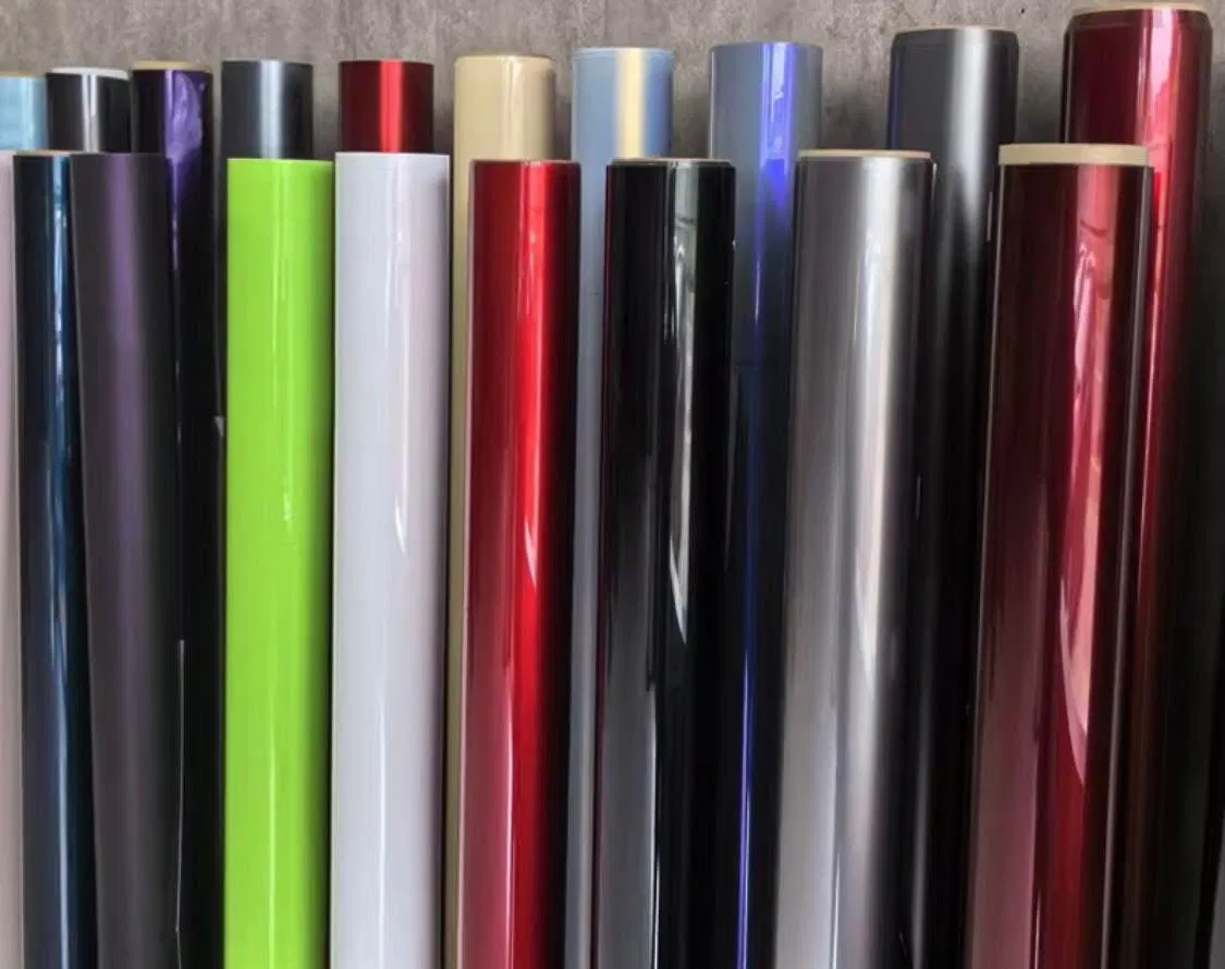 Wholesale Car Accessory Anti-Fading Car Pet Film Full Car Wrapping Vinyl Film