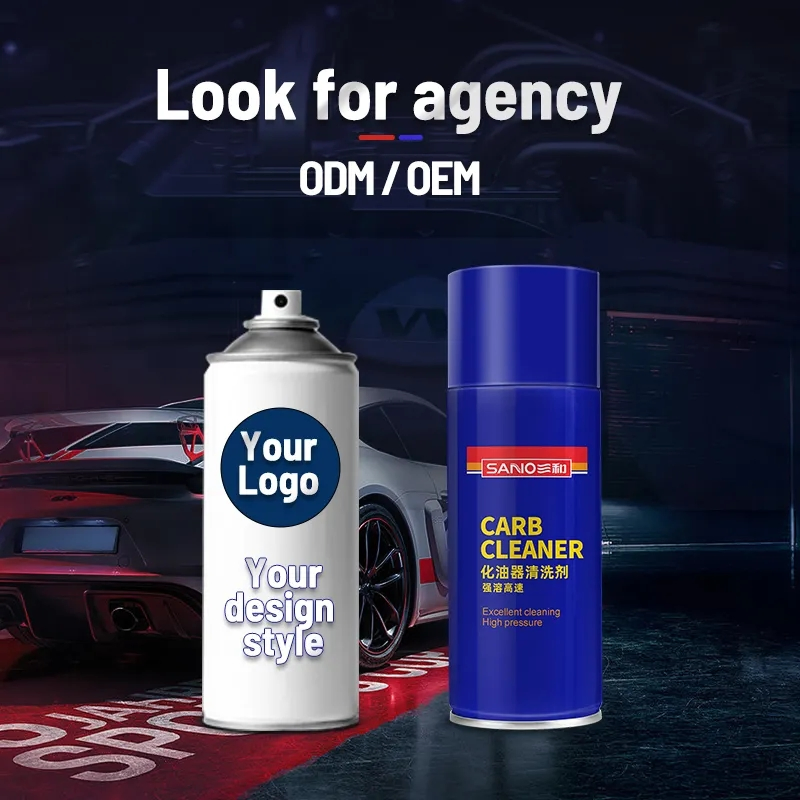 Sanvo Spray Fuel Injector Car Accessories Care Cleaner Brake Pad Cleaning Varnish &amp; Sludge Deposits CVT Cleaner Spray