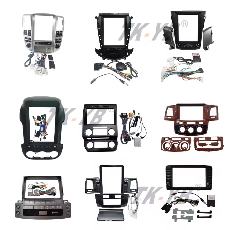 9/10/9.7/12.3 Inch Car Navigator Frame Auto Electronics Accessories Car Radio Android Panel Car DVD Screen Frame