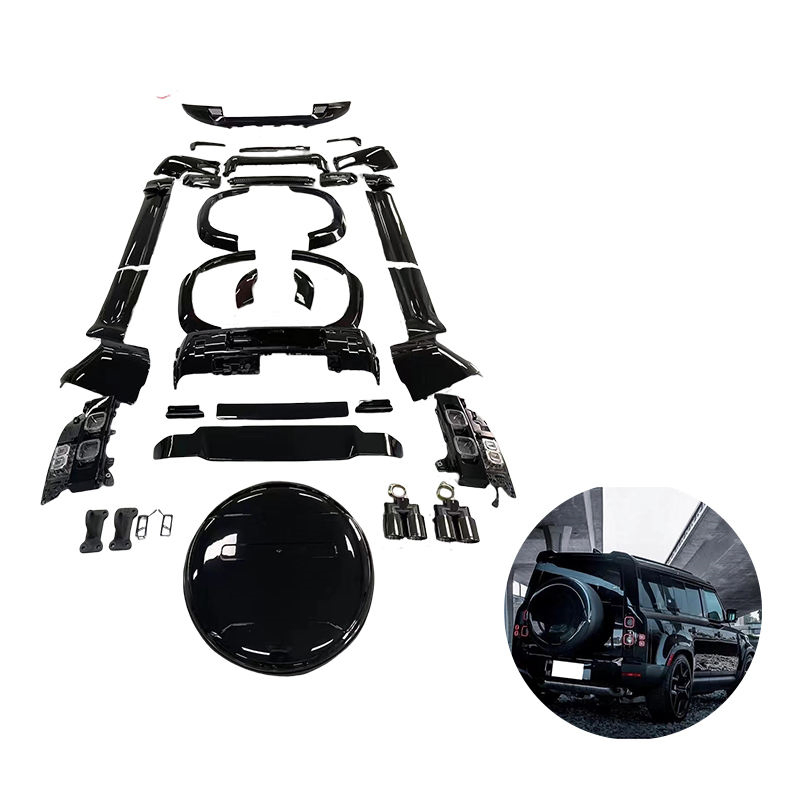 Car Exterior Accessories 007 Bond Edition Black Body Kit for Land Rover L663 New Defender 110 Defender 90