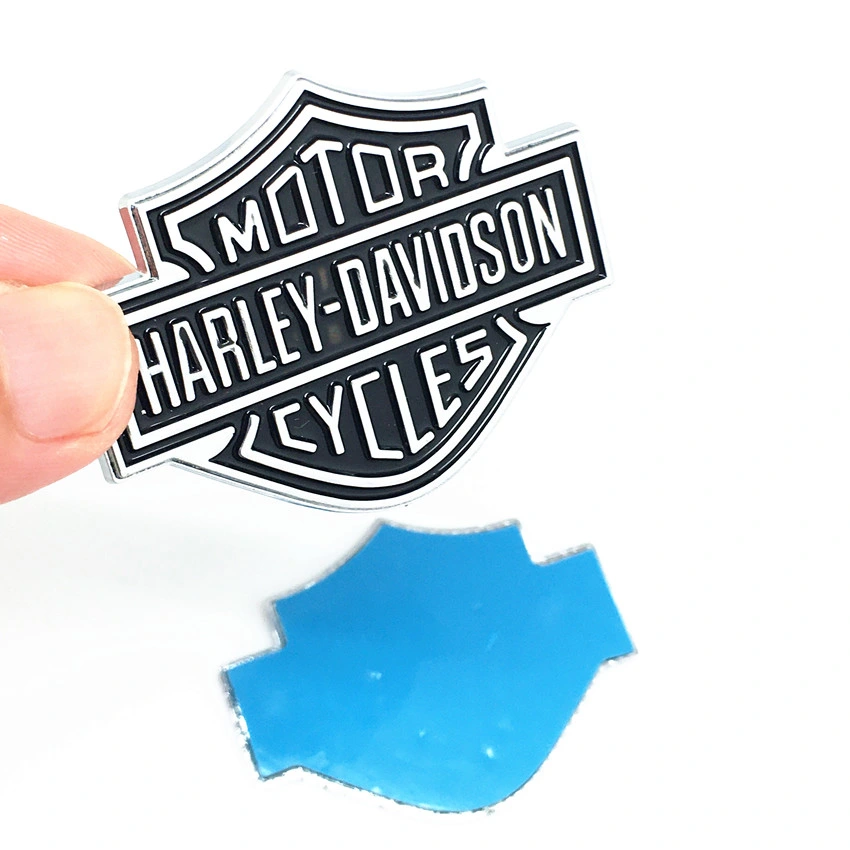 Factory Wholesale Custom Logo Fit for Skull Motorcycle Body Tank Badge Metal Emblem Fender Car Accessories Car Parts Decoration Emblem Motorcycle Parts