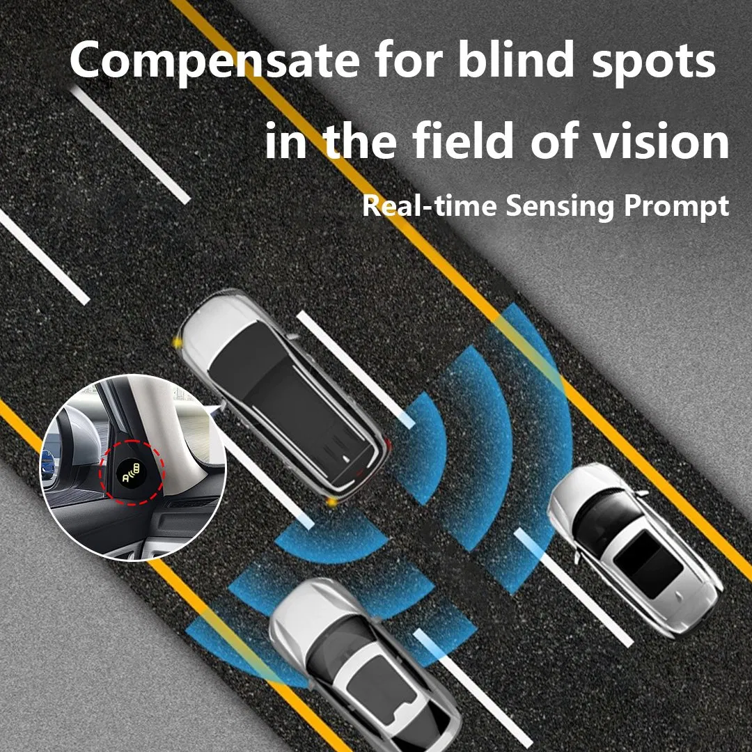 Universal Car Accessories Lane Change Assist Radar Blind Spot Detection Sensor System