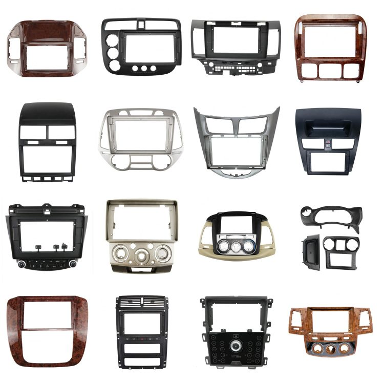 Universal Car Radio Frame Spare Auto Parts Accessories for Chevrolet New Sail Explorer Cobalt Daewoo Matiz/ Chevrolet Spark/ Beat