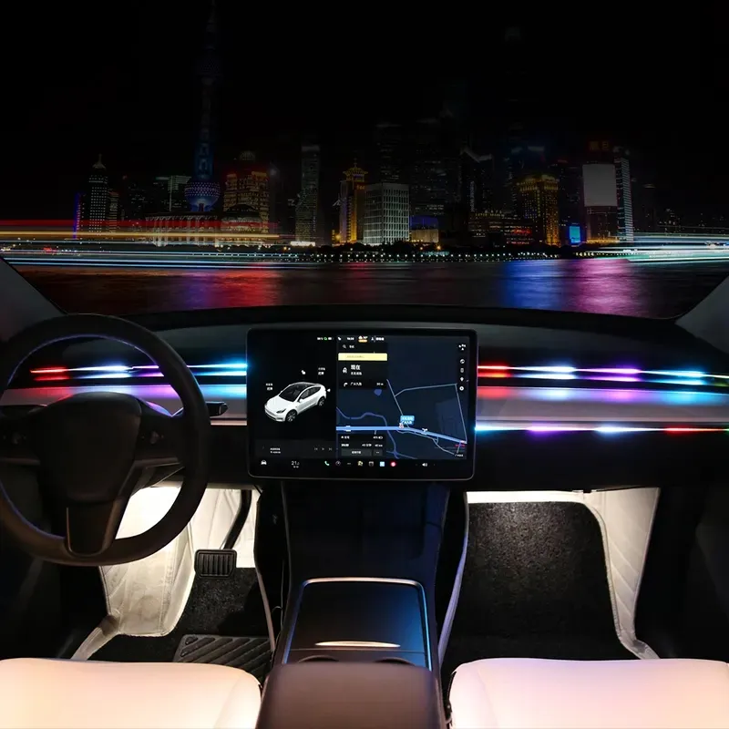 USB Car Interior RGBW Neon Lights