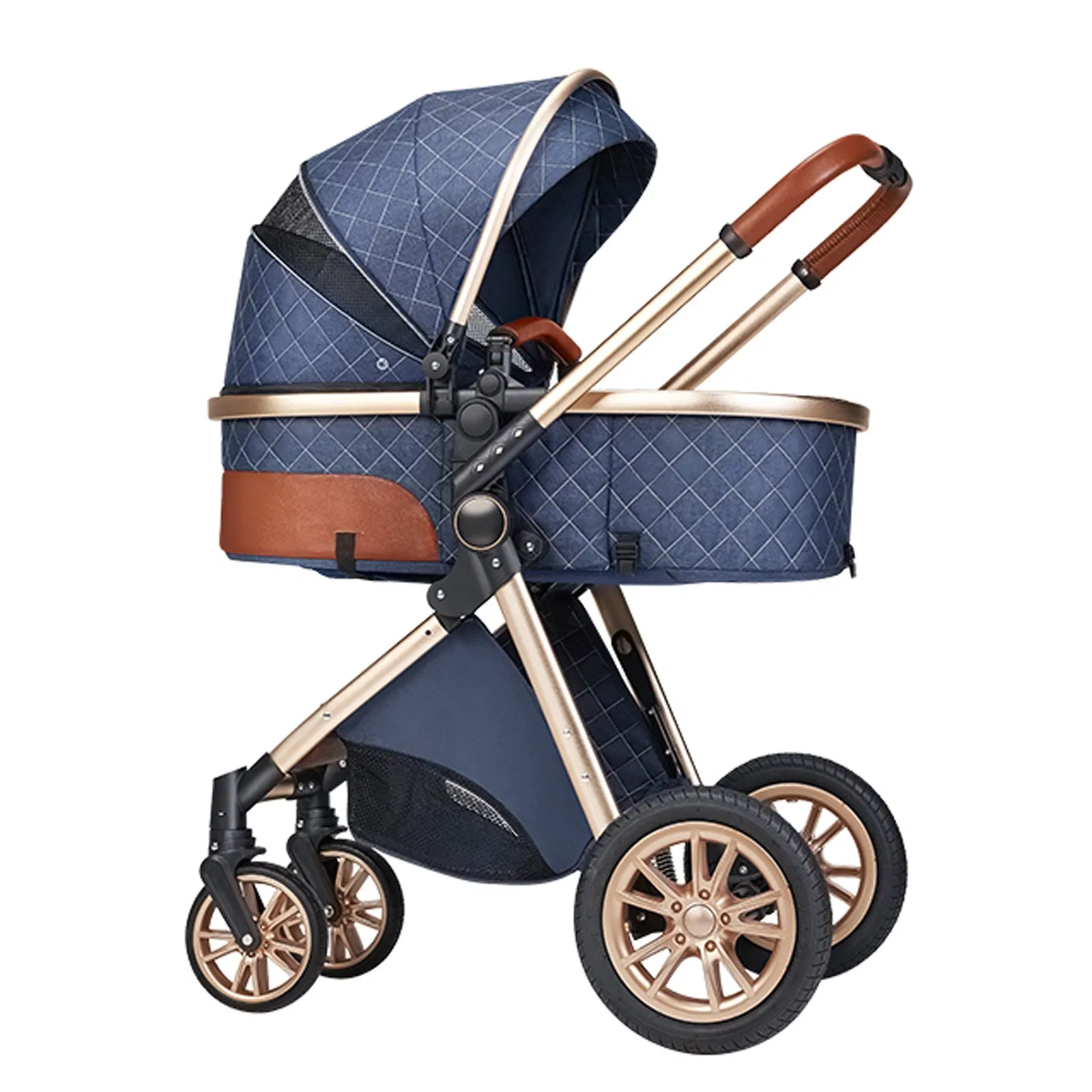Turkey Portable Travel Luxury Iron Pram Germany 4 Baby Stroller 3 in 1 with Car Seat Accessories