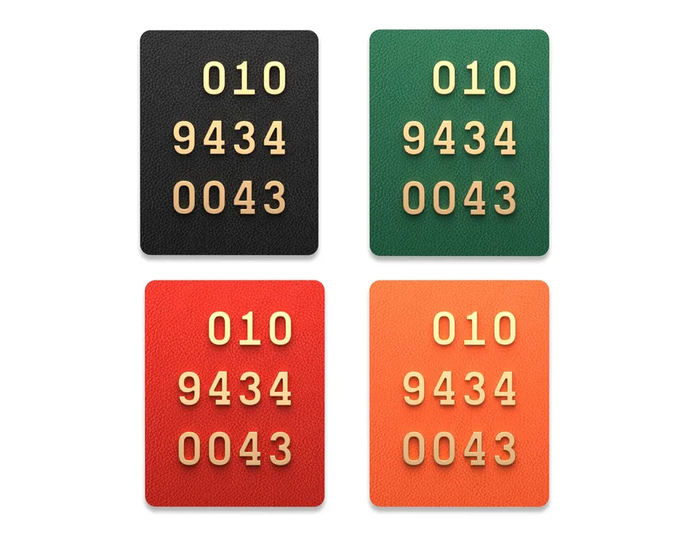 Parking Number Plate 2