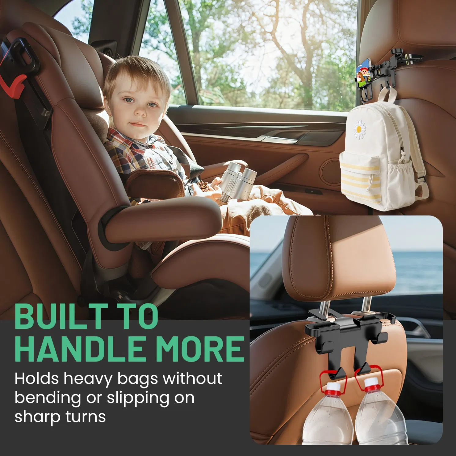 Car Interior Accessories Car Umbrella Holder Trunk Hook Umbrella Mount Universal Internal Storage Organizer Holders