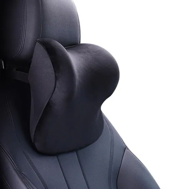 Travel Car Foam Headrest Neck and Lumbar Backrest Car Washable Accessories Cover Pillow Tg009_1