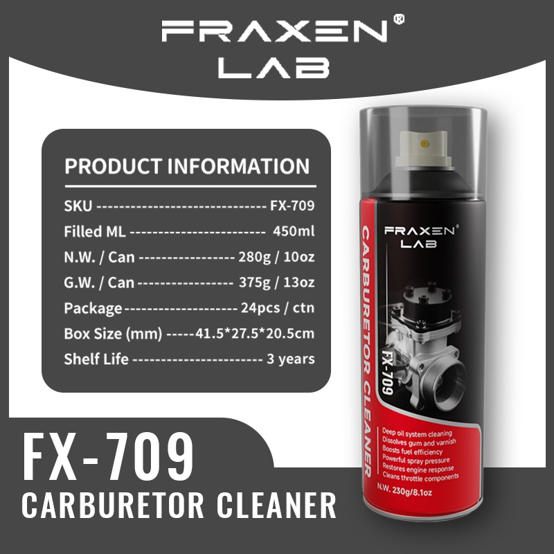 Wholesale Market Low MOQ Spot Supply OEM Car Cleaning Product Car Accessories Fuel Injector Carb Choke Carburetor Cleaner Spray for Car Auto Maintenance