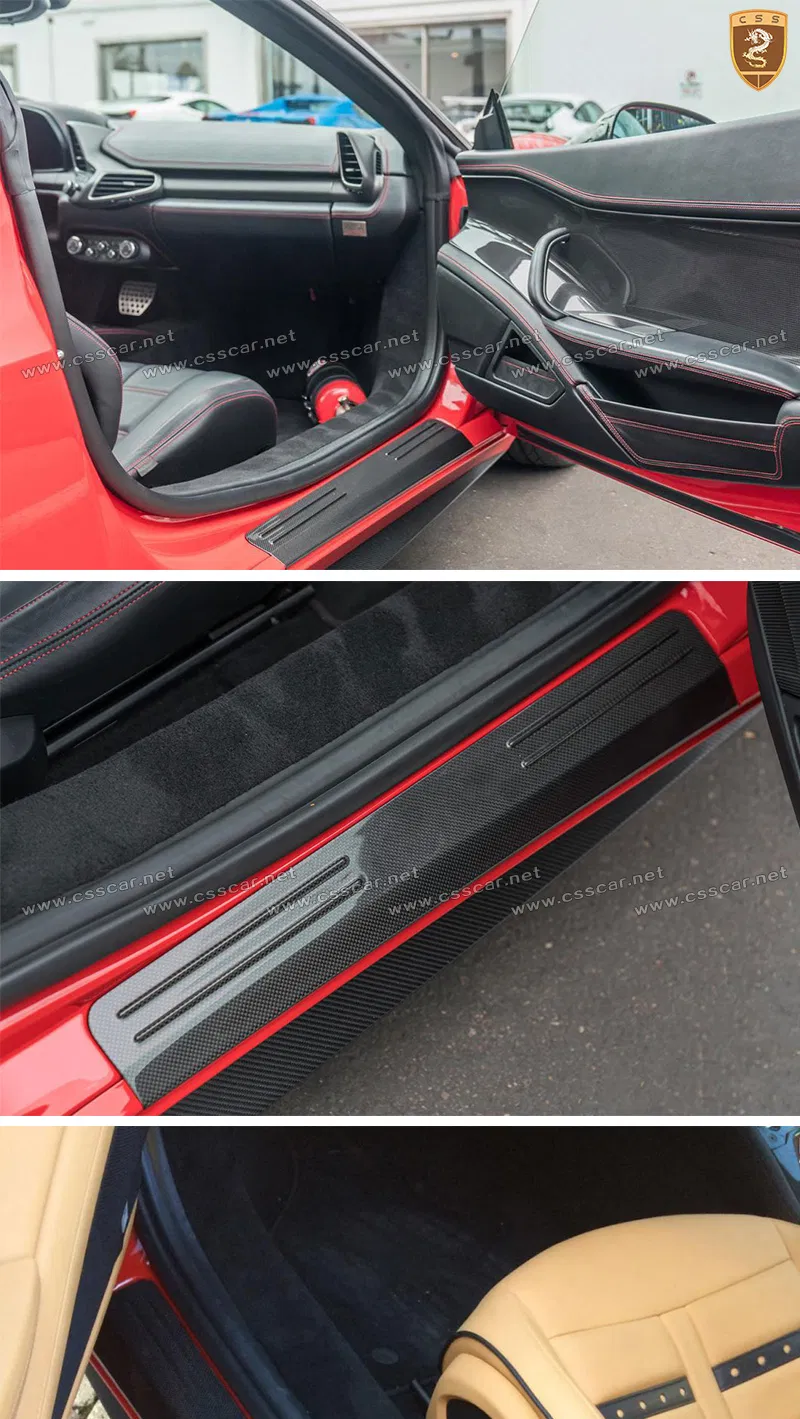 Ferrari F458 Welcome Pedal Detail 1