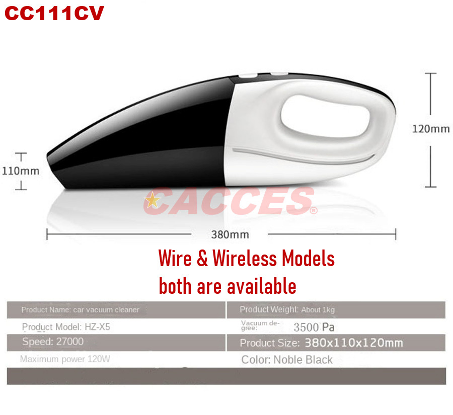 Car Vacuum Cleaner,Car Accessories,Small 12V High Power Handheld Portable Car Vacuum with Attachment,Cord&Cordless,Detailing Kit Essentials for Travel,RV Camper