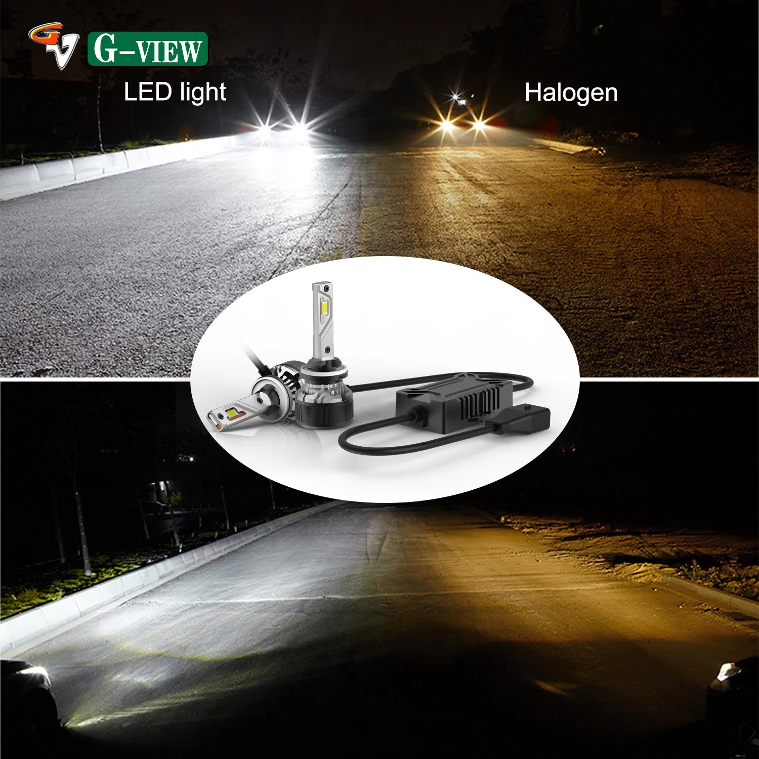 G-View G12W 130W 30000lm Car Accessories Auto Lighting Systems LED Headlight LED Car Light