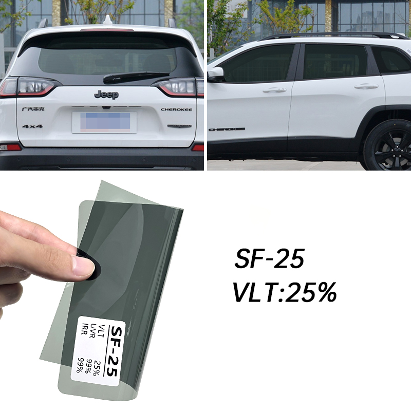 Sf-25 High Quality Car Accessory Pet Car Window Solar Film Tint Nano Window Tint Film for Car Window