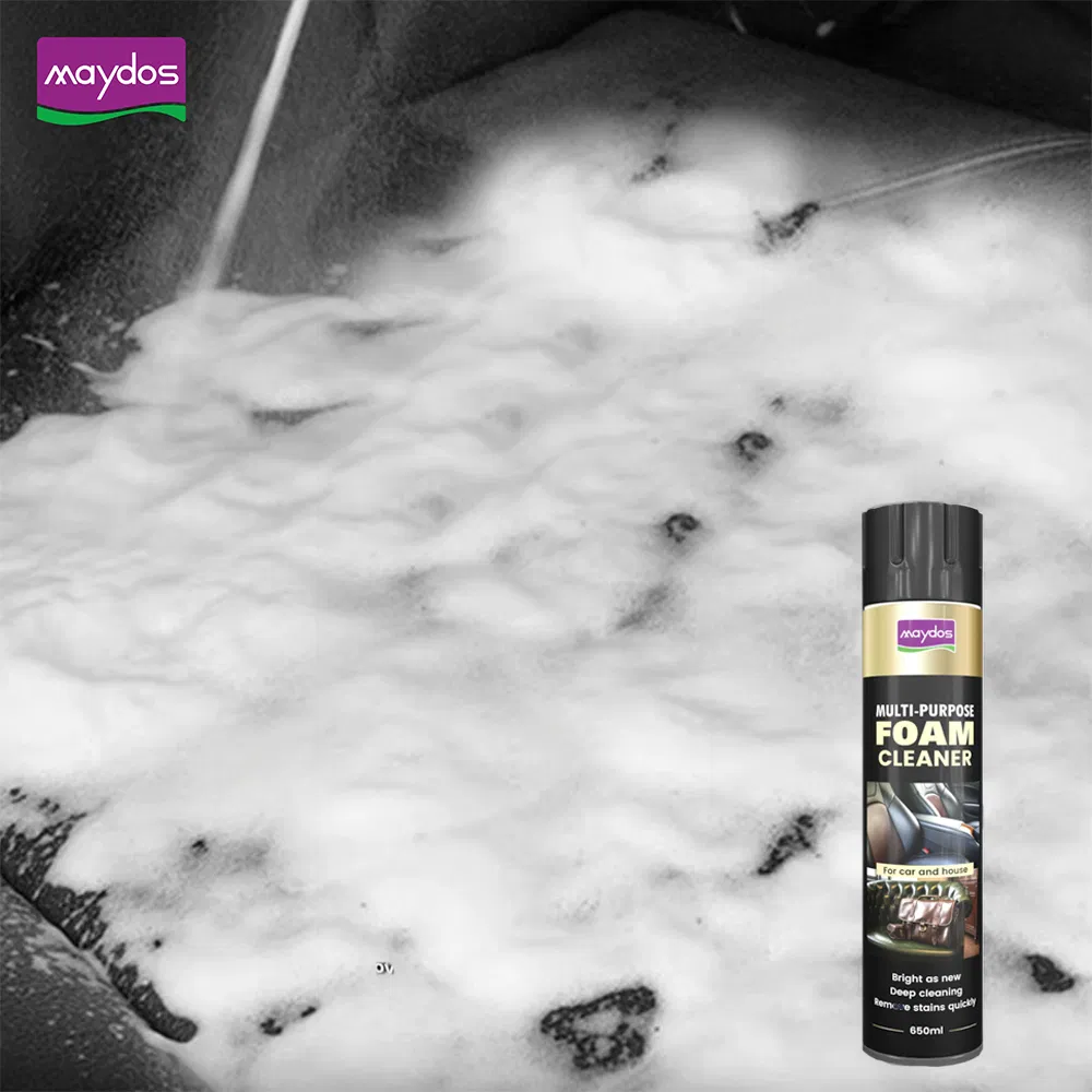 Safe Car Accessories Cleaning Spray 650ml Gentle Foam Wash