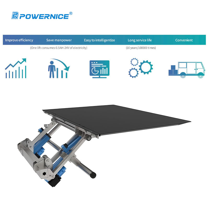 Powernice Smart Anti-Pinch Electric Tailboard Sturdy IP66 High Grade Maintenance Free Car Accessories Truck Tail Lift ODM