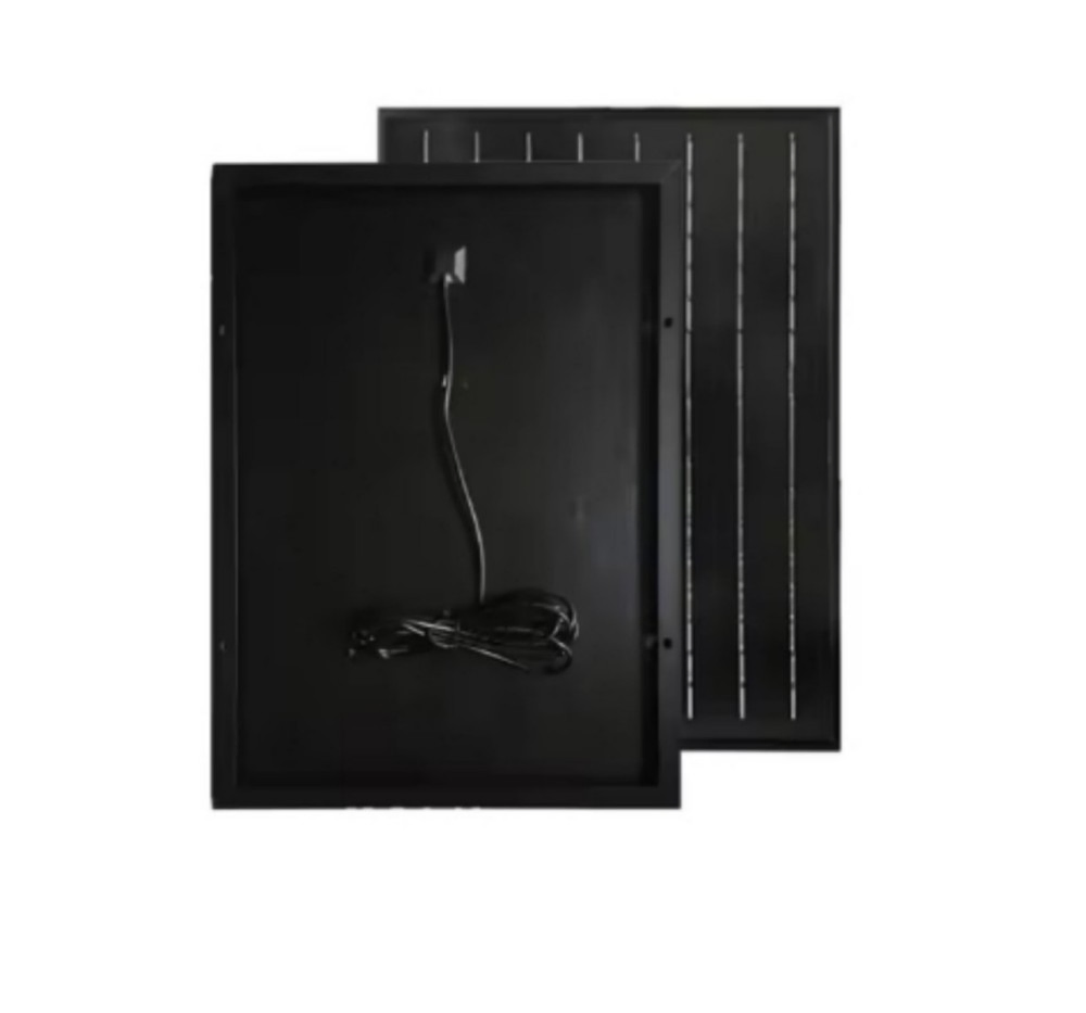 30W Polycrystalline Flexible Solar Panel for Household Use for Camping Car Travel Outdoor Emergency Power Accessory