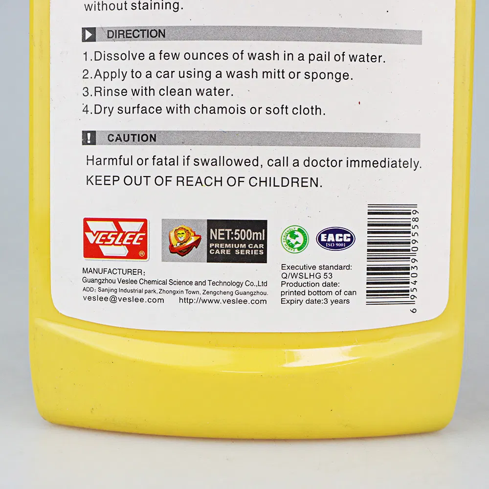 Car Accessories Eco-Friendly Cleaning Concentrated Car Shampoo