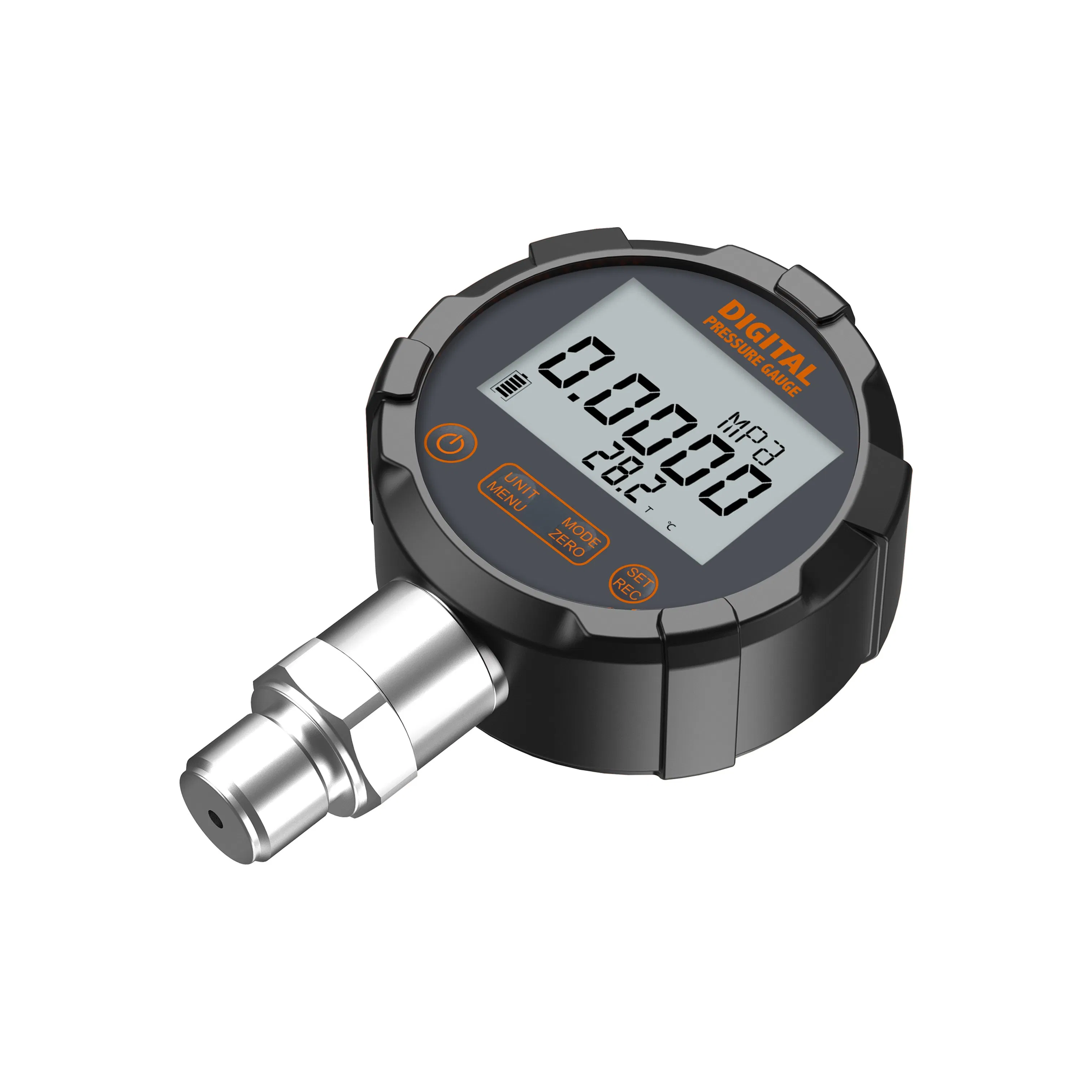 MD-S211 0.05%Fs 330 Medidor de Pressão Digital Rotativo com Bluetooth e Certificação ATEX com 3D Modelo