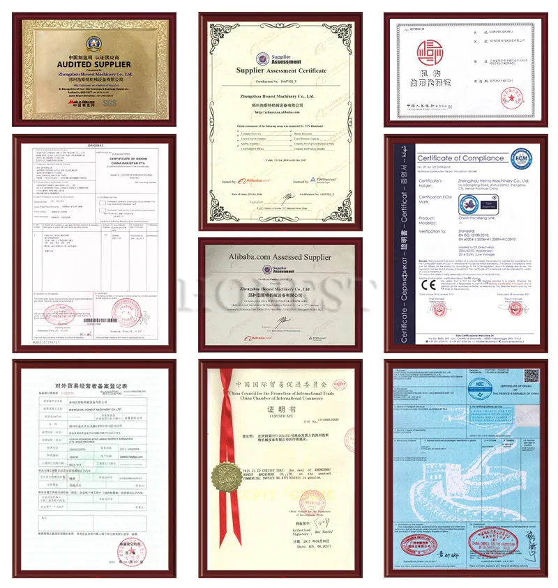Certificados de Qualidade