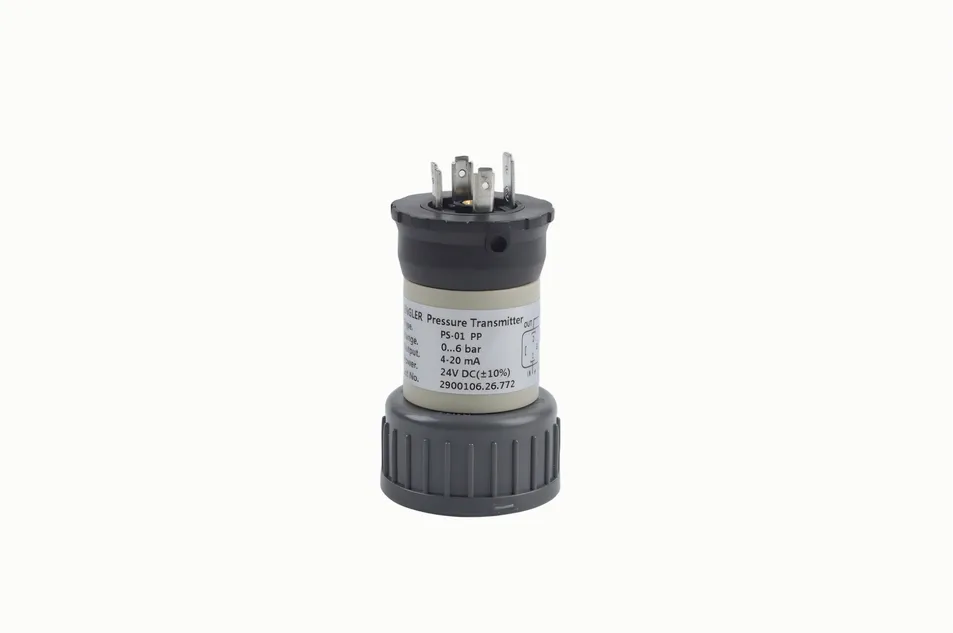 Material PVDF Óptimo IP65 Manômetro Digital para Tanques de Tratamento