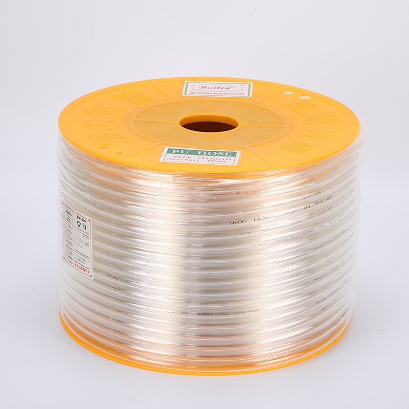 Mangueira de Tracheia PU 8mm4/6/10/12/14/16 Compressor de Ar Mangueira Tracheia Transparente Pneumática