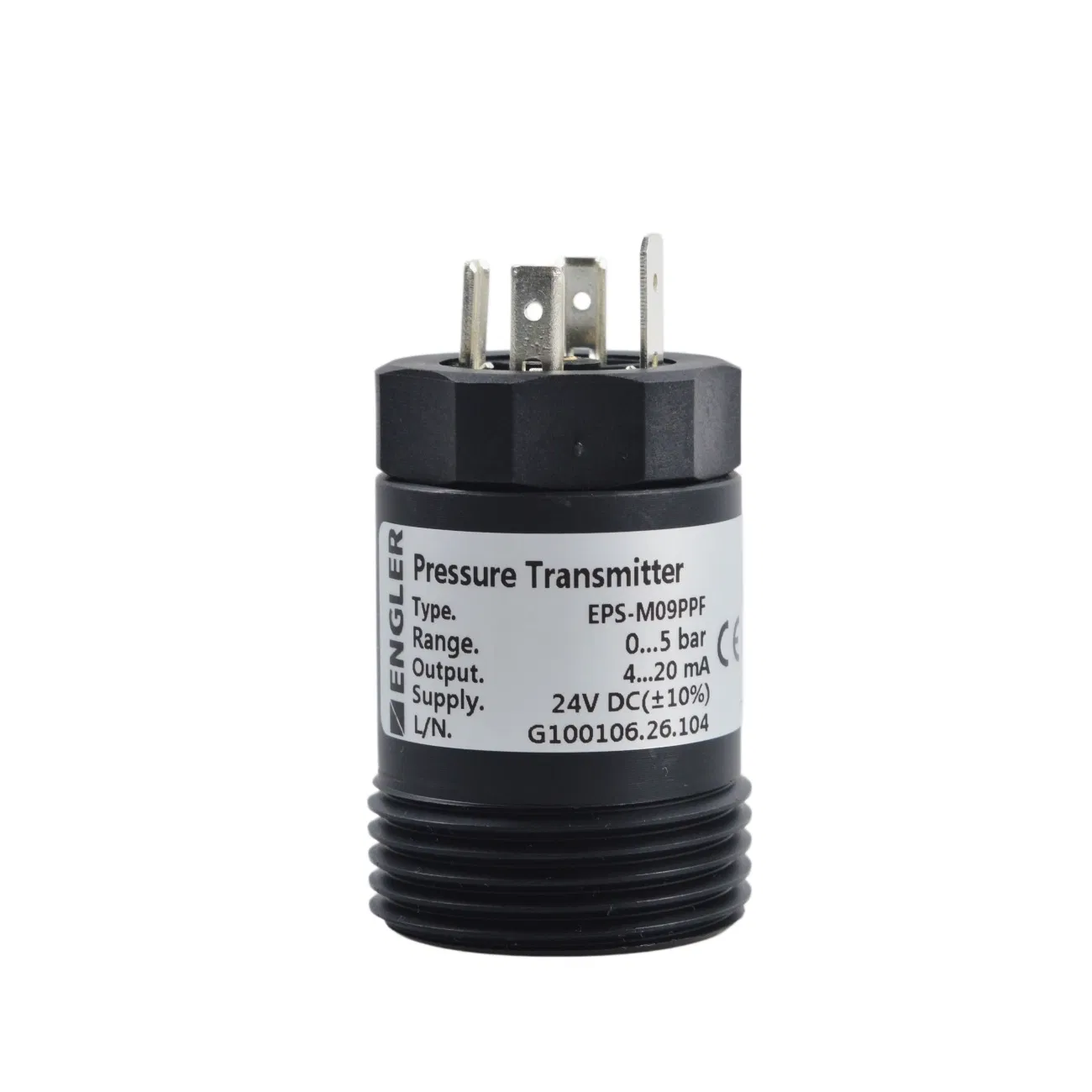 Material PVDF Óptimo IP65 Manômetro Digital para Sistemas Industriais