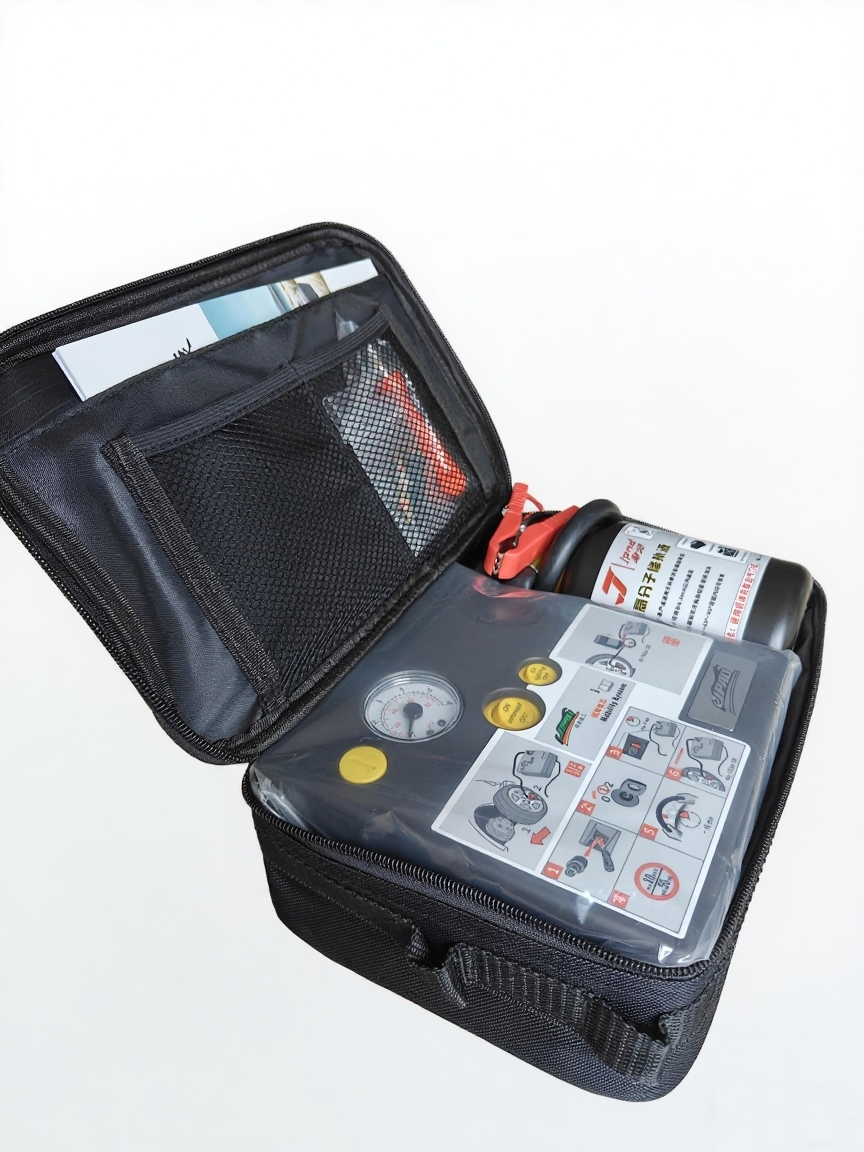 Kit de Reparação de Pneus de Motocicleta Elétrica Bomba de Ar Selante de Pneus para Carro 180W Reparo Rápido de Perfurações e Inflatação