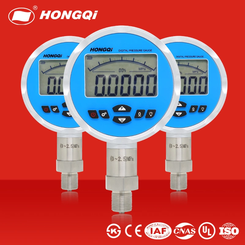 Manômetro Digital Inteligente de Alta Precisão da Hongqi com ISO9001/CE/RoHS