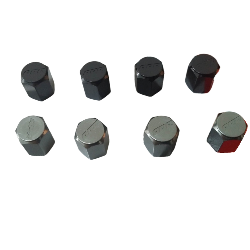 Tampas de Válvula Personalizadas de Alta Qualidade Usinadas em CNC em Cores Anodizadas Vibrantes