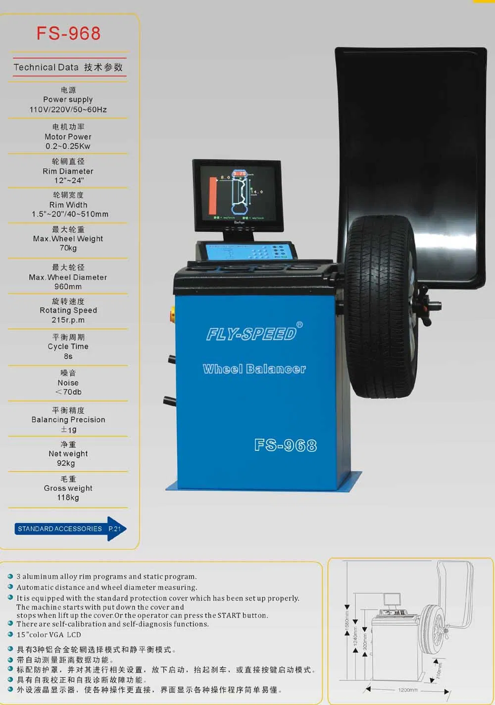 Balanceador de Rodas com Controle por Computador para Carros