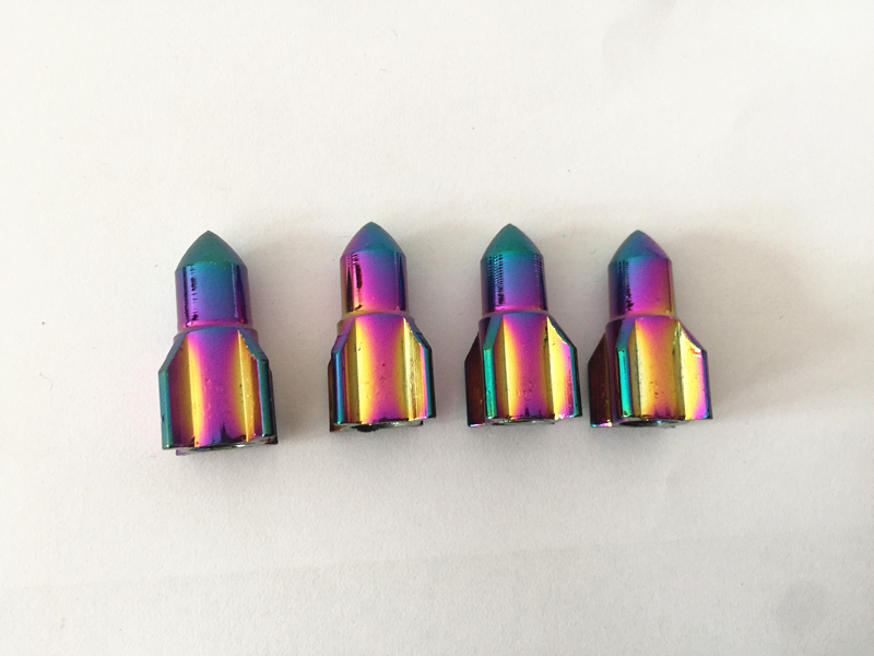 Tampas de Válvula de Pneu do Modelo Neo Rocket Coloridas